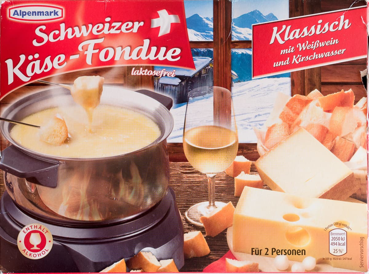 Alpenmark Schweizer Käse-Fondue Klassisch packshot