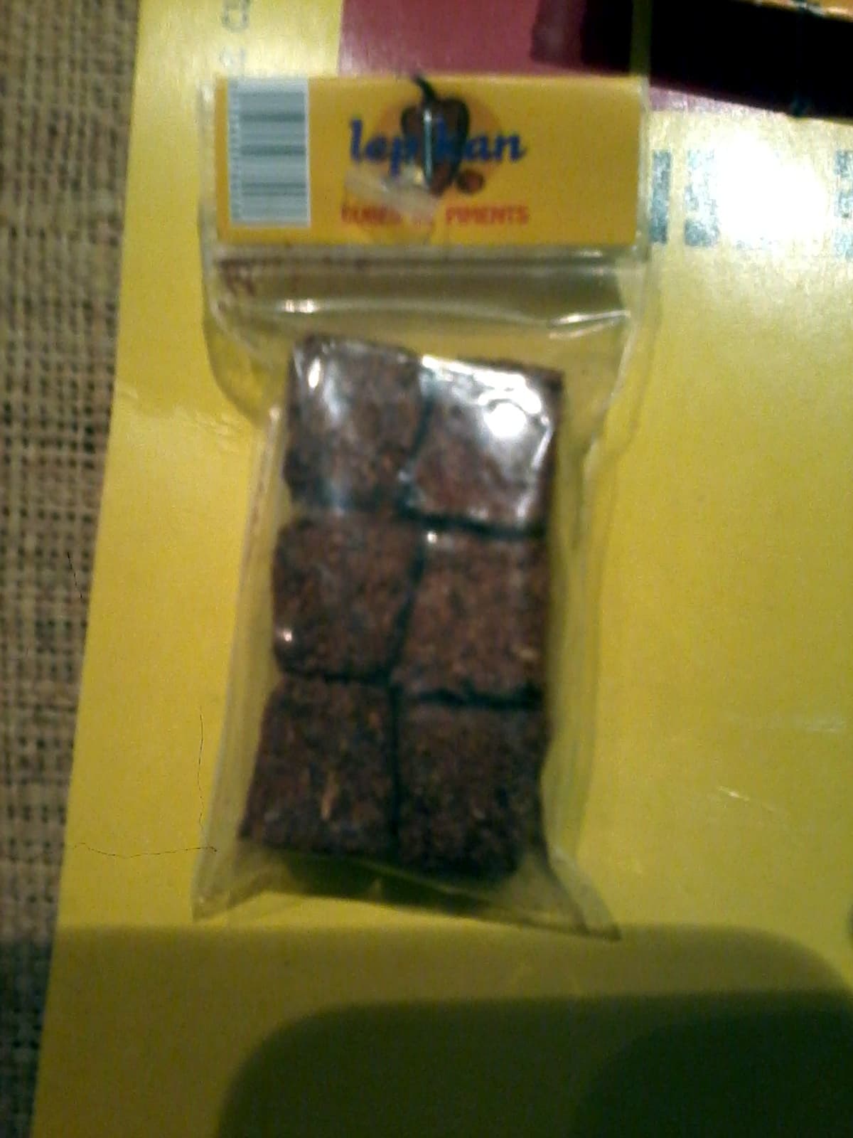 Lepikan Cubes de piment packshot