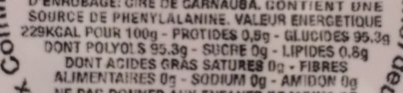 37deux Bonbons sans sucre avec édulcorant arôme menthe packshot