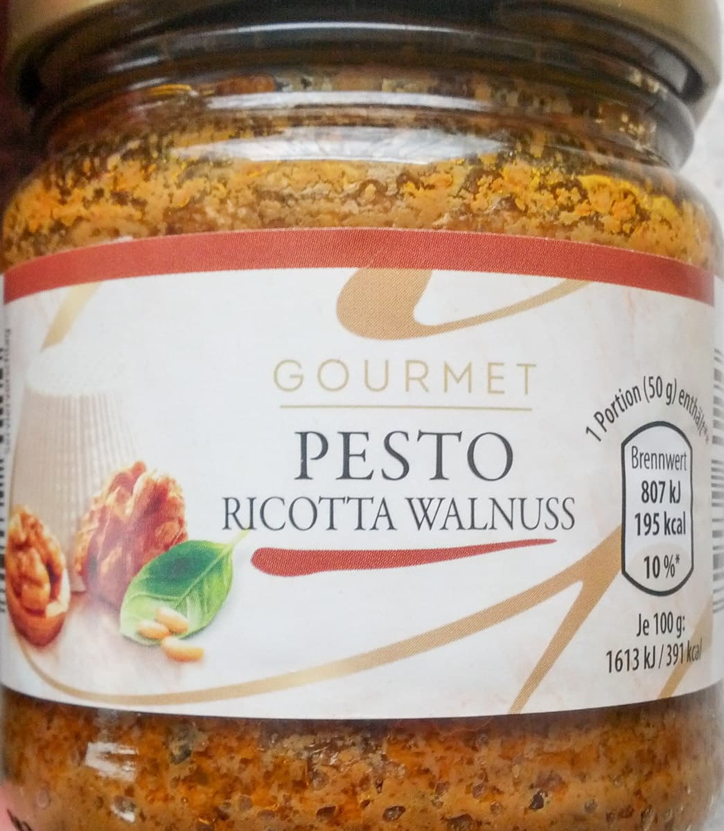 Gourmet Pesto Ricotta Walnuss packshot
