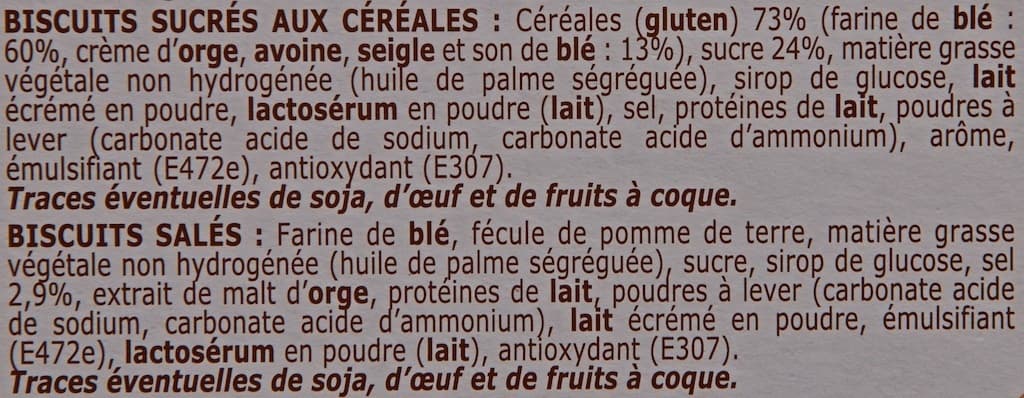 Biscuits Saint-Georges Biscuits de Campagne packshot