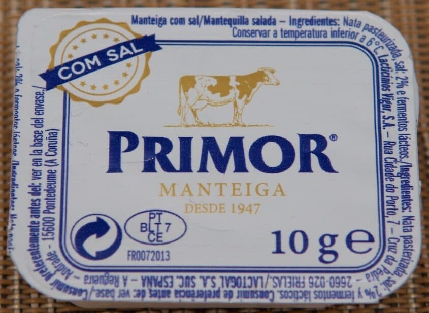 Primor Manteiga Com Sal packshot