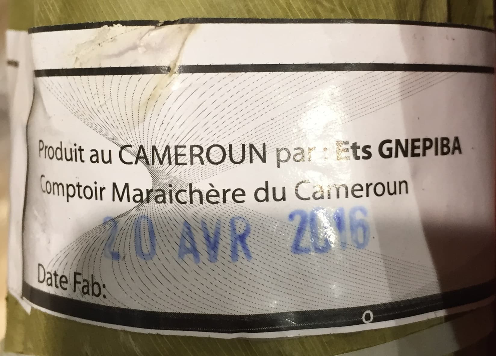 Ets Gnepiba Chikwouangue packshot