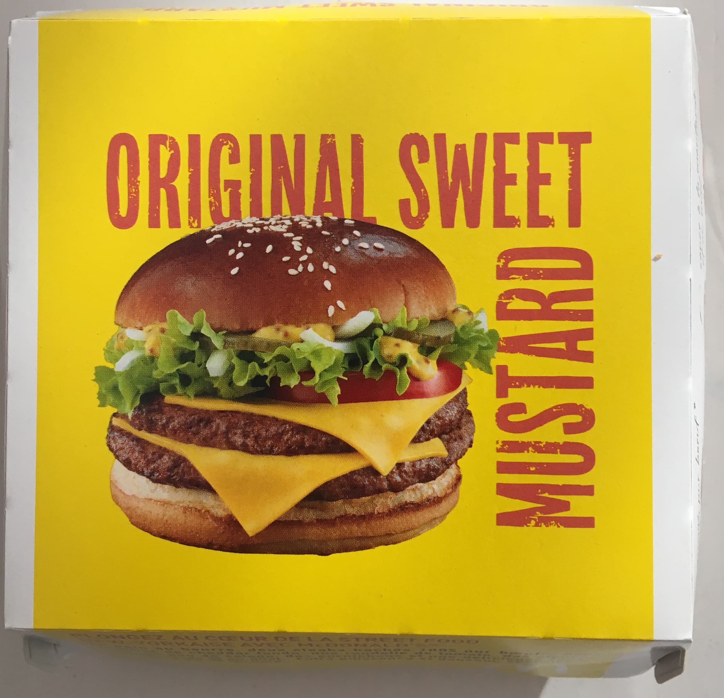 McDonald's Original Sweet Mustard packshot