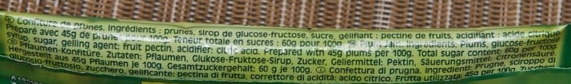 Andros Stick de confiture de prunes packshot