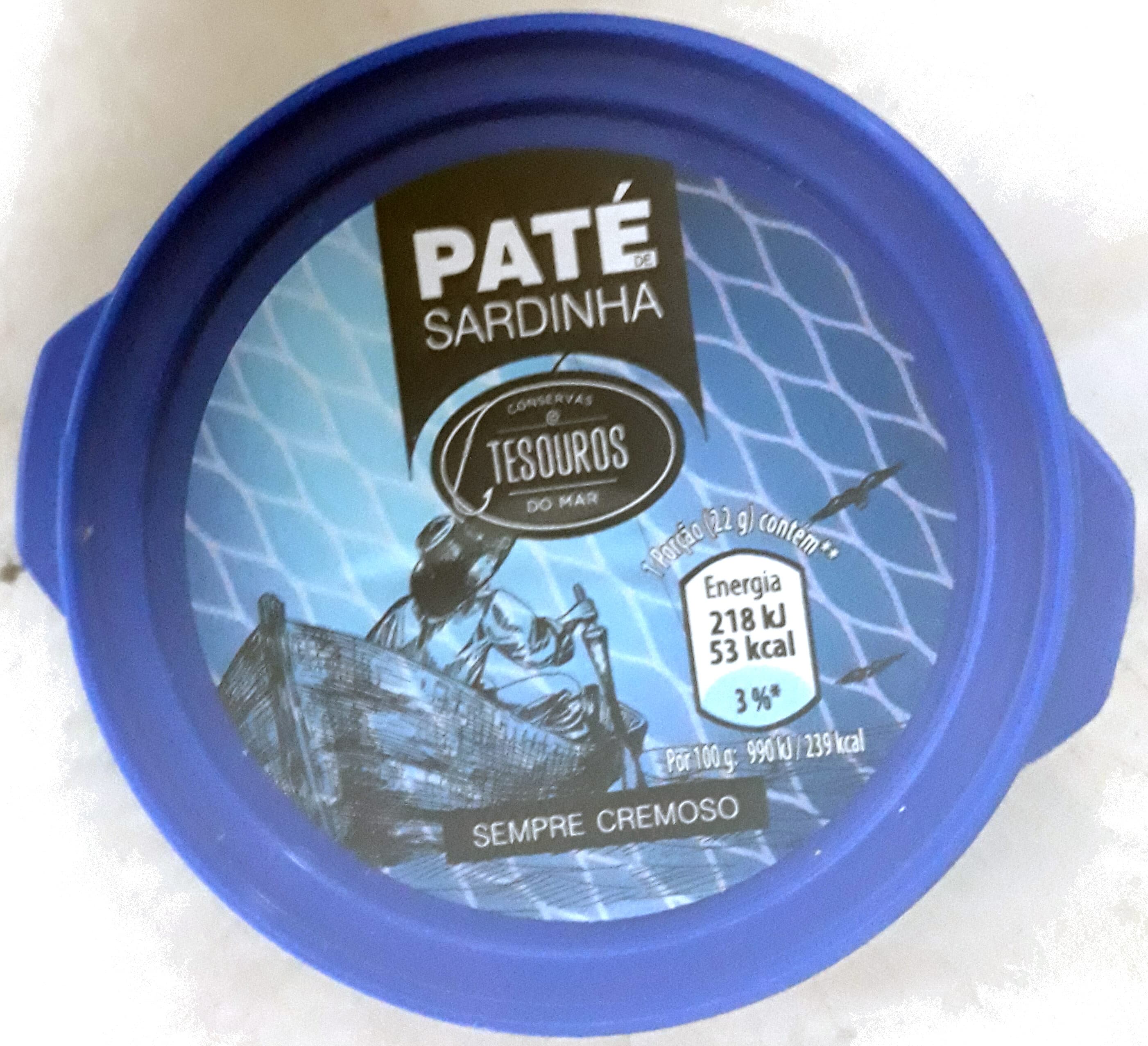 Tesouros do Mar Paté de Sardinha packshot