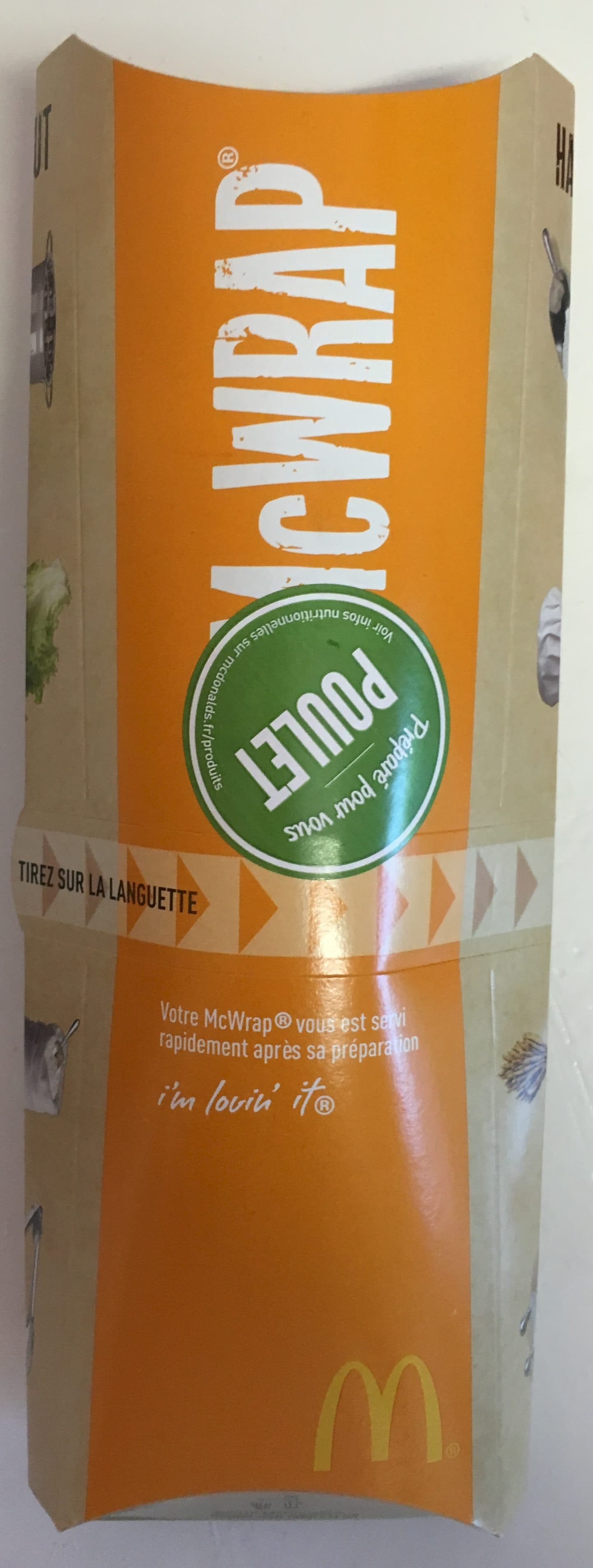 McDonald's McWrap™ Chicken Bacon & BBQ packshot