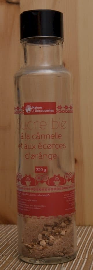Nature & Découvertes Sucre Bio à la cannelle et aux écorces d'orange packshot