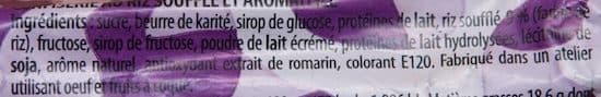 Sans Marque Barre Commando Saveur Fruits Rouges packshot