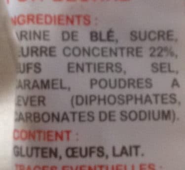 BDG+ Galettes Pur Beurre packshot