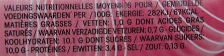 Yoplait Yaourt Sucré Aromatisé Yoplait Goût Framboise packshot