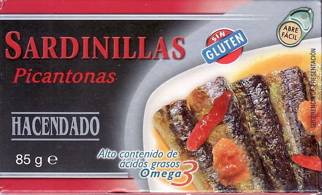 Hacendado Sardinillas picantonas packshot
