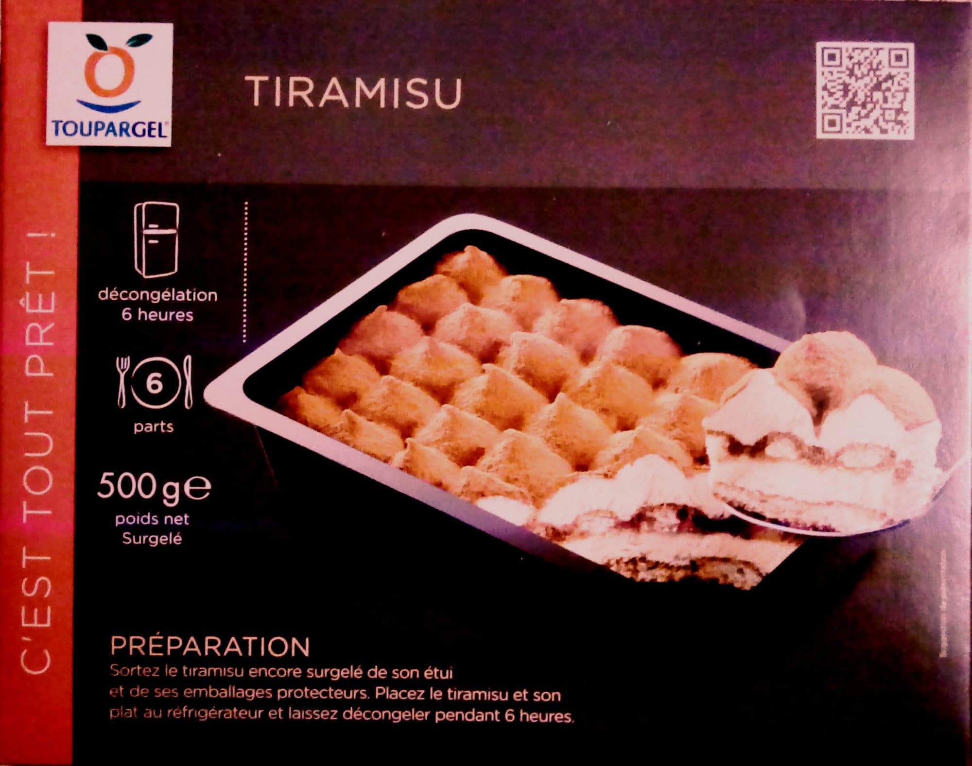 Toupargel Tiramisu packshot