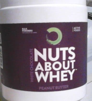 Bulk Powders Bulk Powders Nuts About Whey Chocolat Blanc packshot