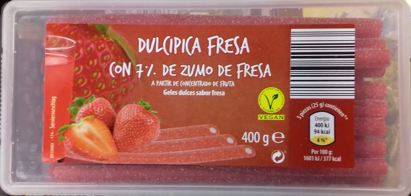 Aldi Dulcipica fresa packshot
