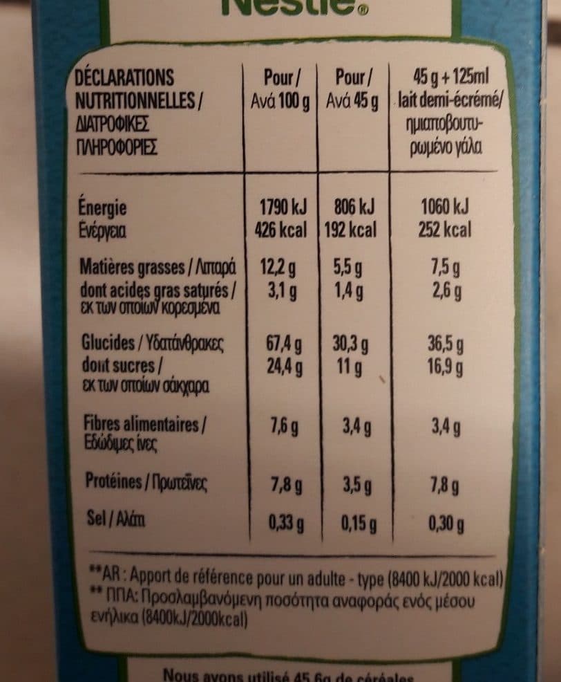 Nestlé Clusters Muesli Chocolat au lait packshot