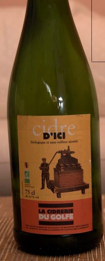 La Cidrerie du Golfe Cidre d'Ici packshot