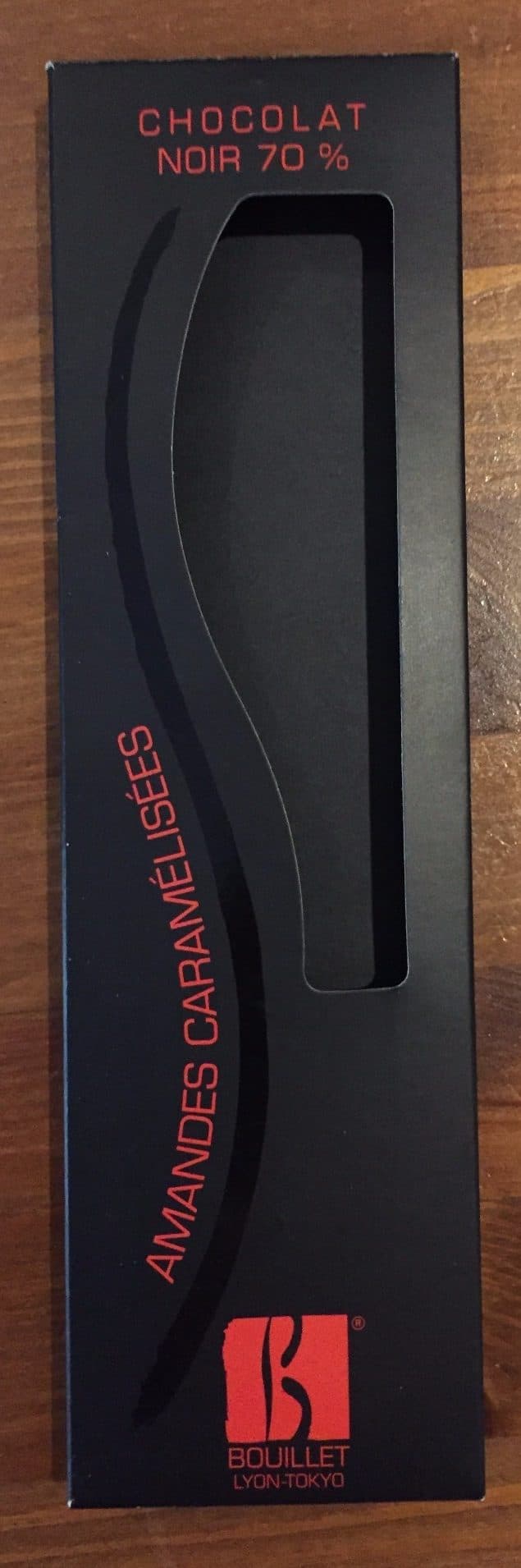 Bouillet chocolat noir 70 % amandes caramélisées packshot