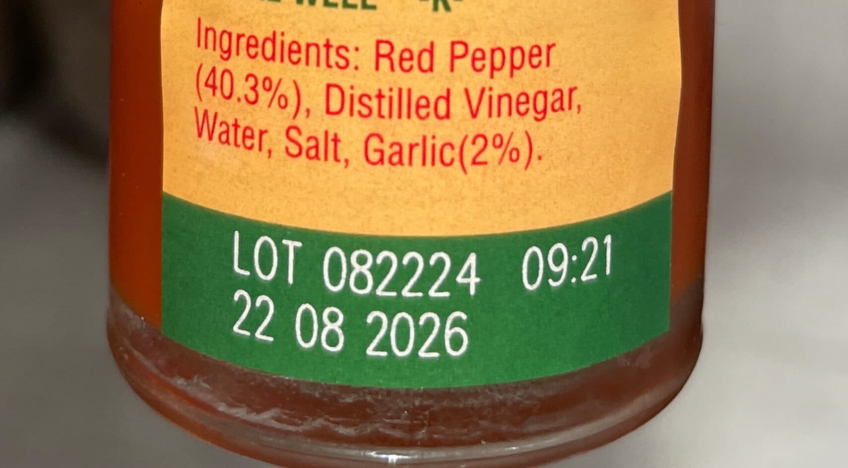 Mc. Ilhenny Co. Garlic pepper sauce packshot