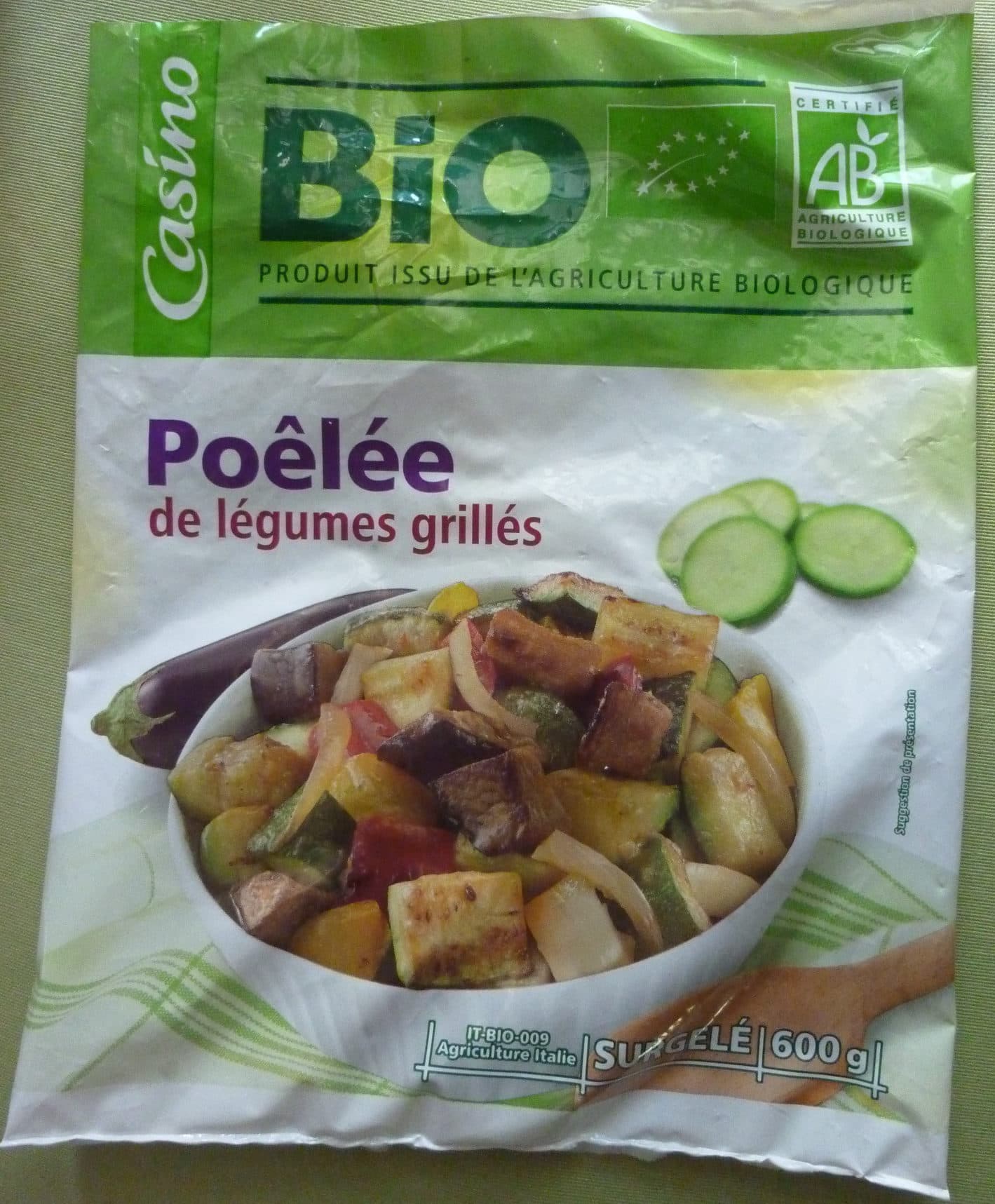 Casino Bio Poêlée de légumes grillés Casino Bio packshot