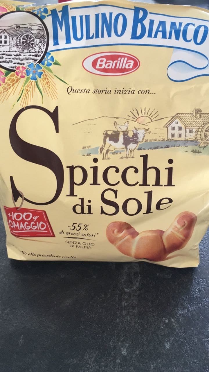 Mulino Bianco Spicchi di sole packshot