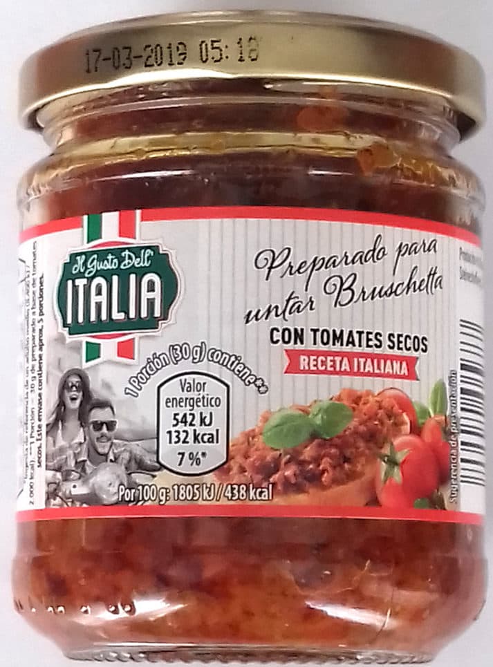 Il Gusto Dell' Italia Preparado para untar bruschetta con tomates secos packshot
