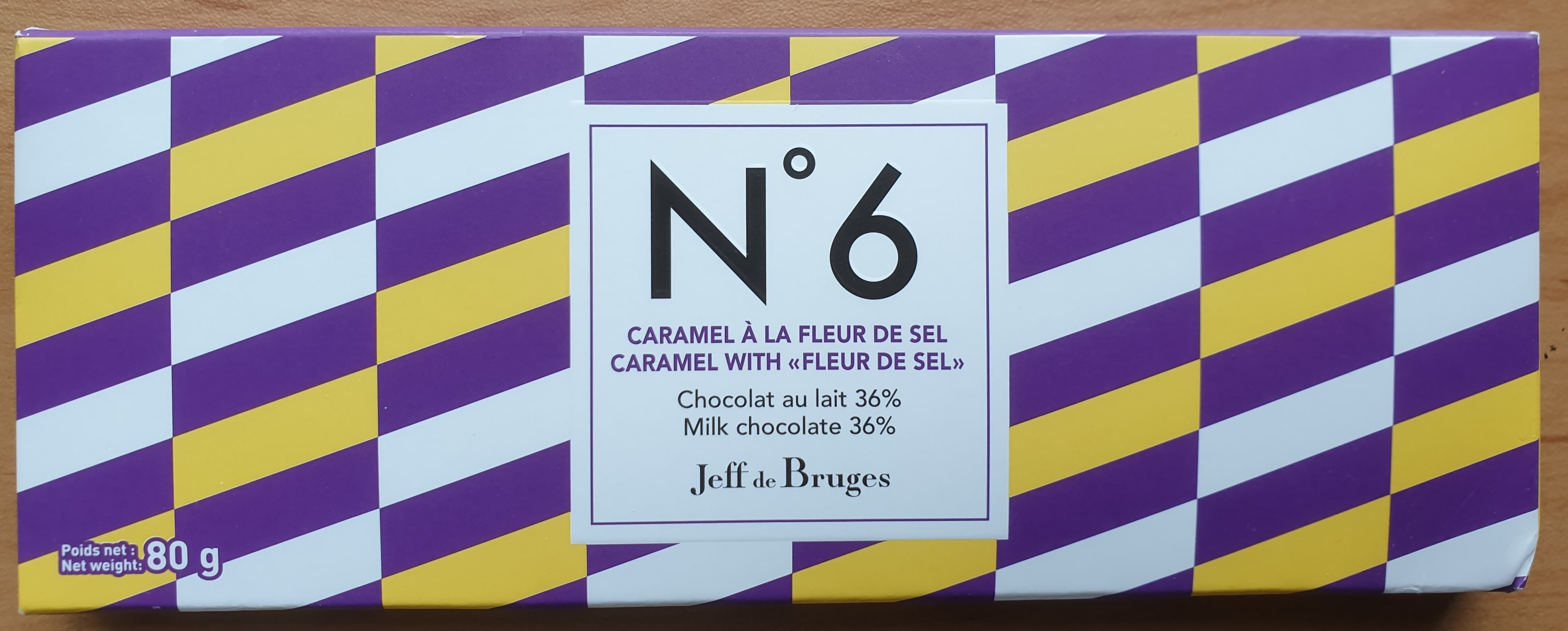 Jeff de Bruges N°6 Caramel à La Fleur De Sel packshot