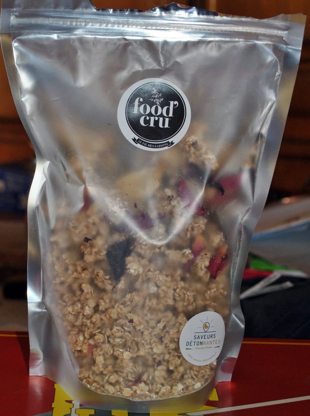 Food' Cru Granola Rose packshot