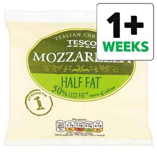 Tesco Tesco Half Fat Mozzarella packshot