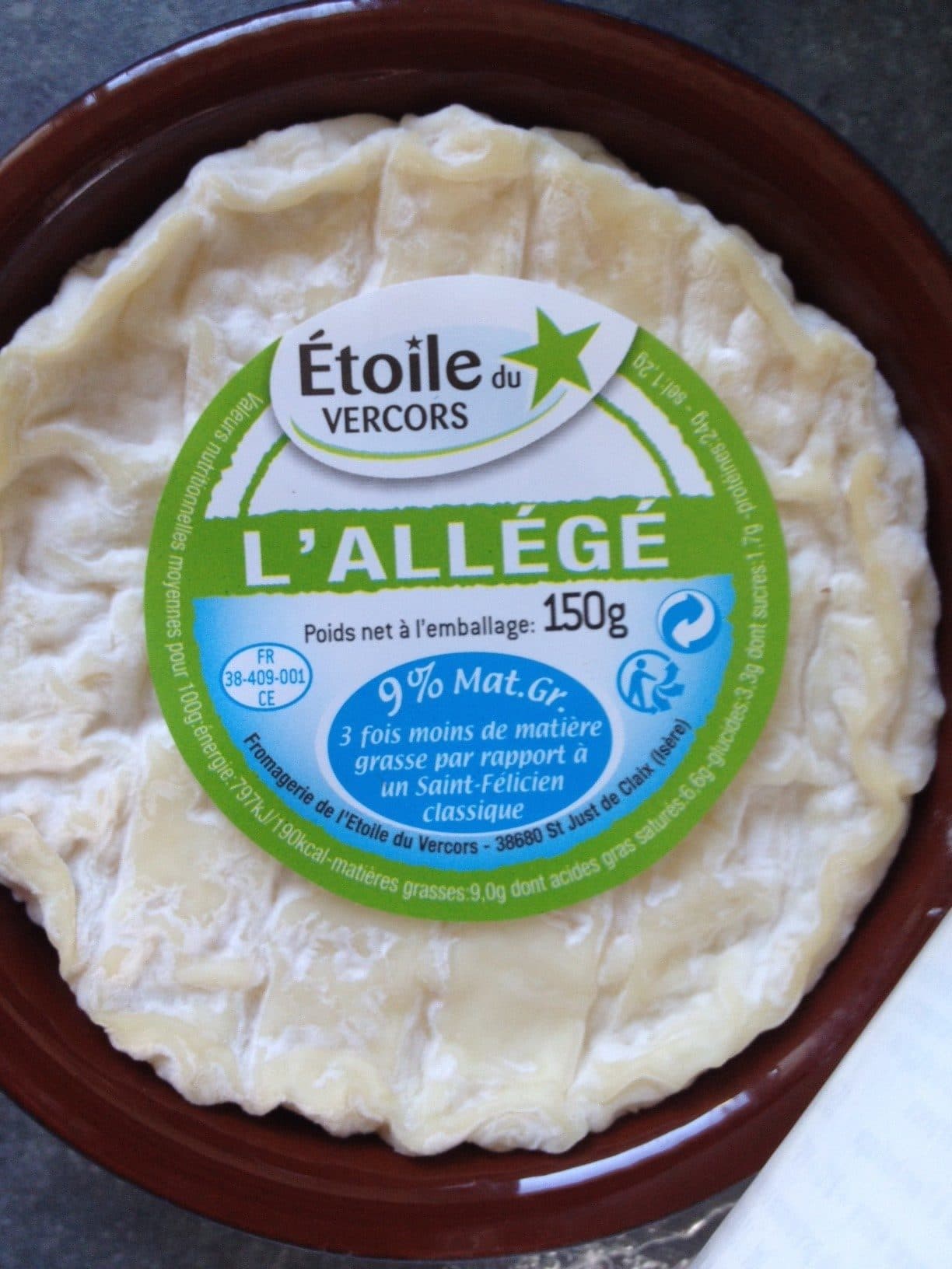 Lactalis Saint Félicien Allégé packshot