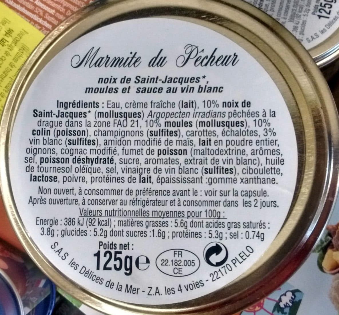 Les Délices de la Mer Marmite du Pêcheur packshot