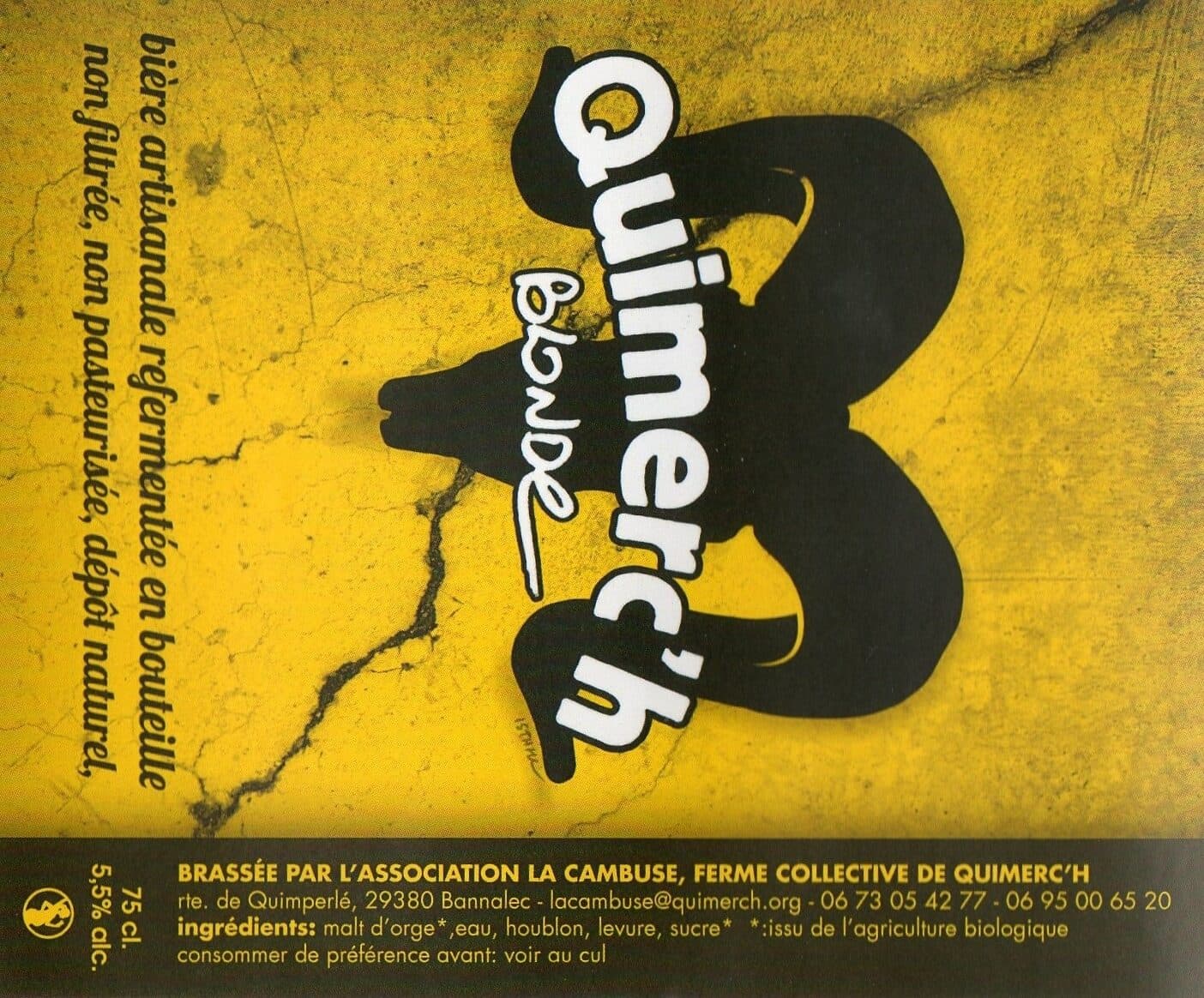 Ferme Collective de Quimerc'h Quimerc'h Blonde (5.5%) packshot