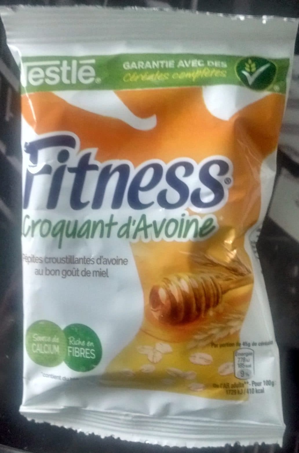 Nestlé Fitness Croquant d'Avoine - Pépites croustillantes d'avoine au bon goût de miel packshot