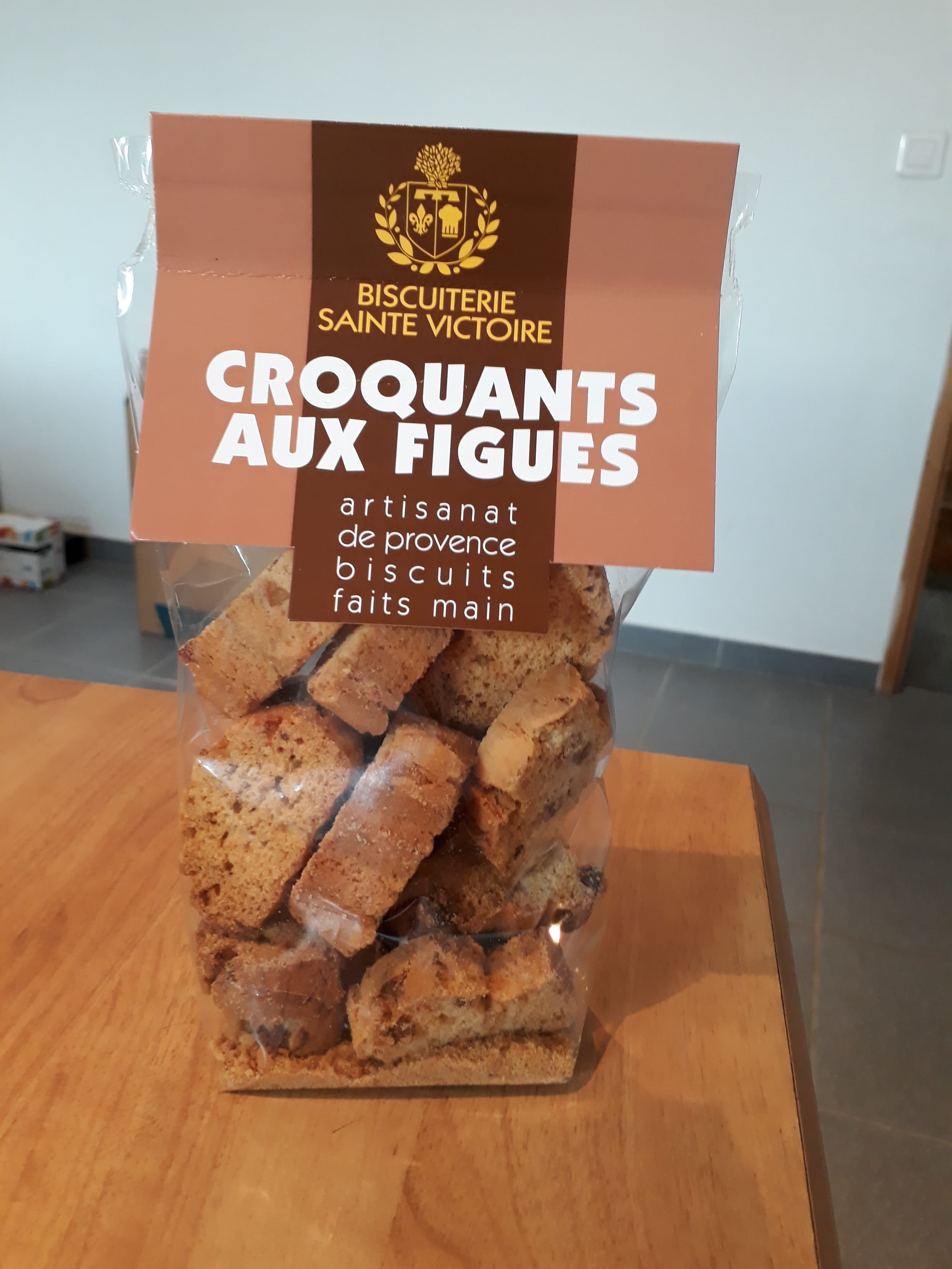 Biscuiterie de la sainte victoire Croquants aux figues packshot