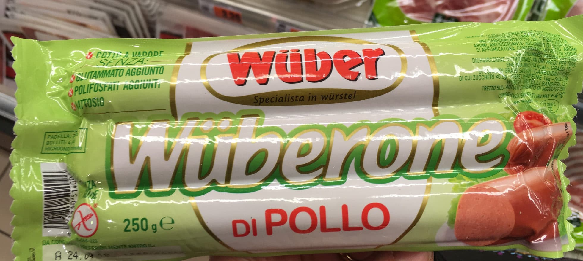 Wuber Wuberone di pollo packshot