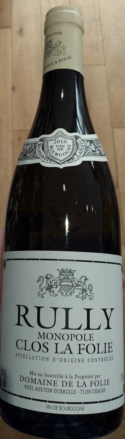 Clos La Folie Rully Monopole packshot