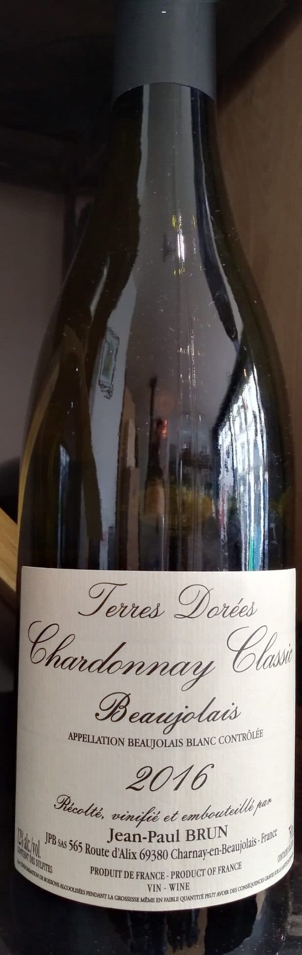 Jean-Paul Brun Terres Dorées Chardonnay Classic Beaujolais packshot