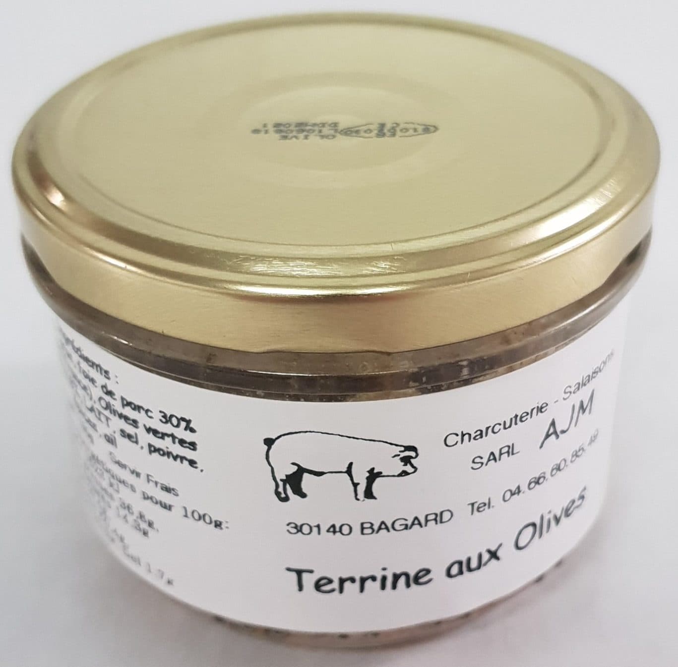 AJM Terrine aux Olives packshot