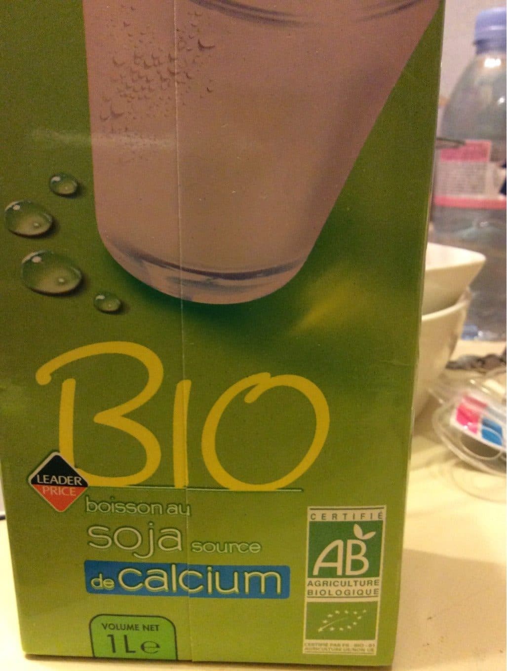 Leader Price Boisson au soja packshot