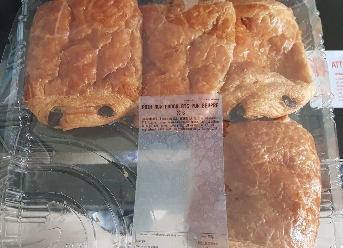 Open Food Facts Pain aux chocolat packshot