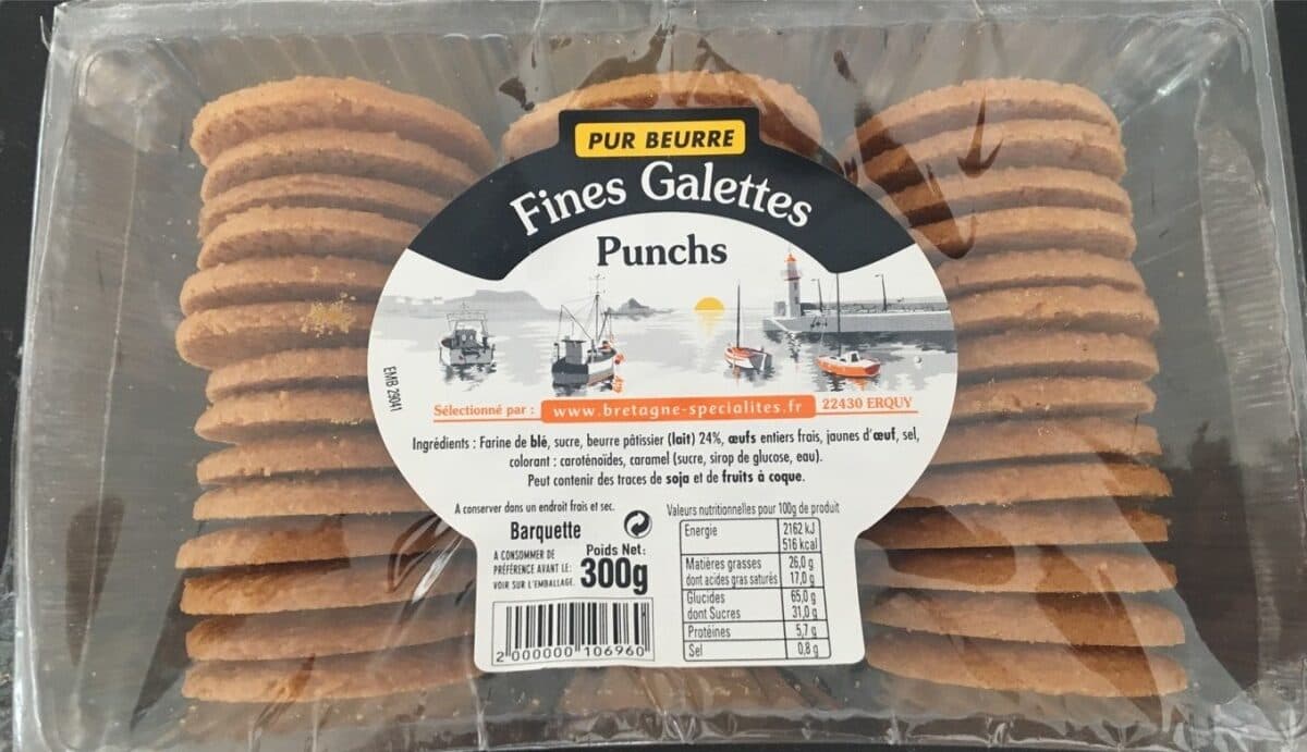 Open Food Facts Fines galettes packshot