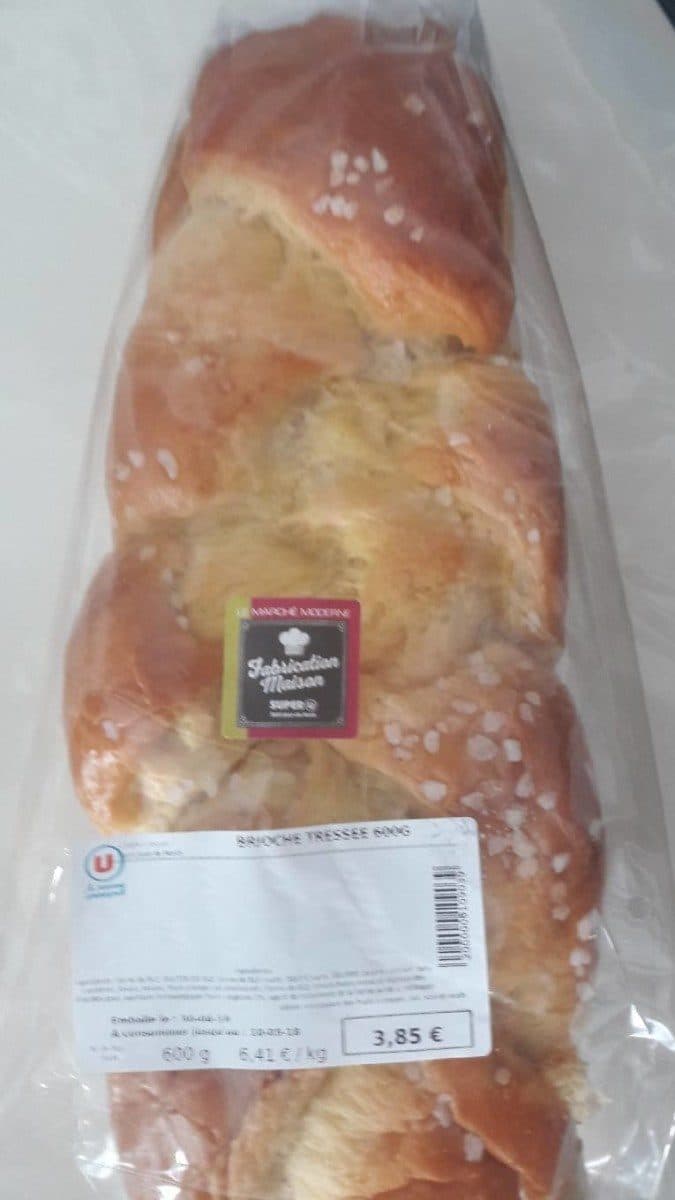 Open Food Facts Brioche Tressée packshot