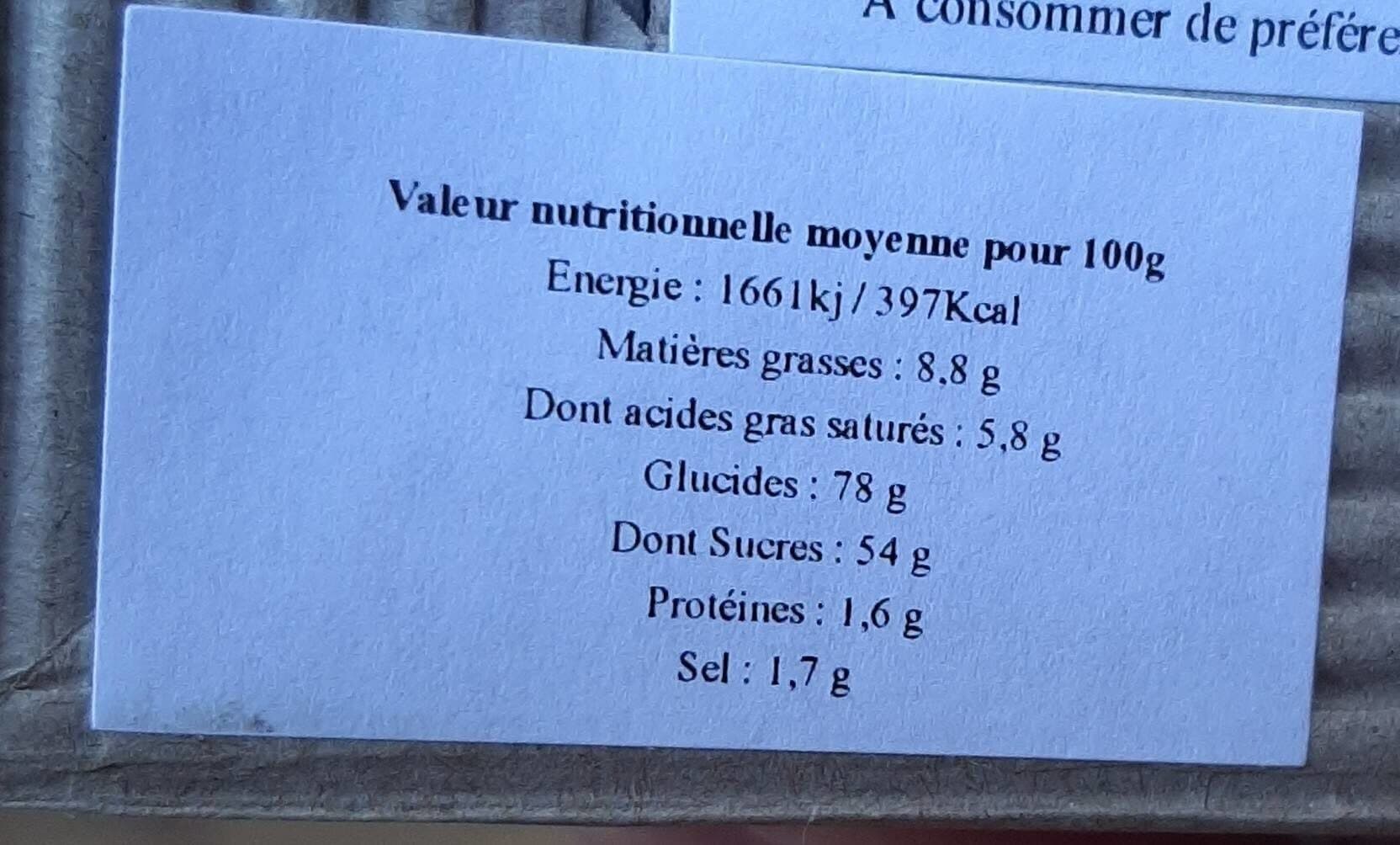 Open Food Facts Caramels au beurre à la fleur de sel packshot