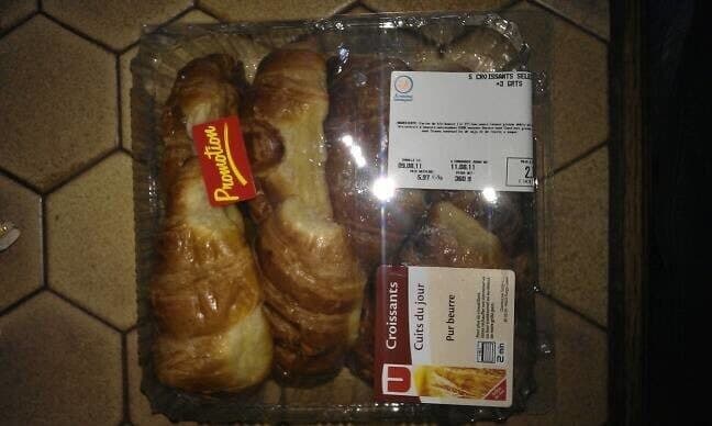 Super U Croissants packshot