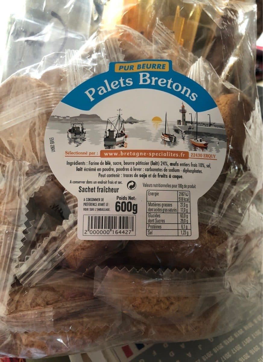 Open Food Facts Palets bretons pure beurre packshot
