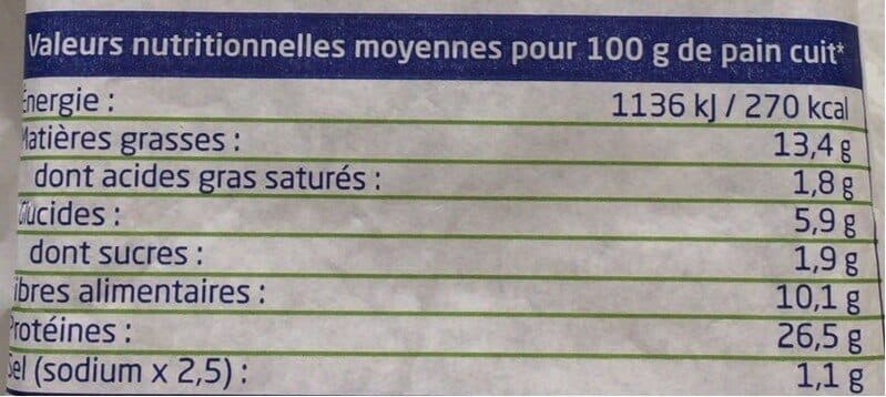 Energus Pain energus 10, 1 pièce packshot