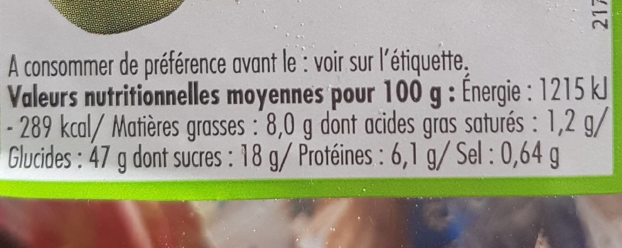 U Beignets fourrés aux pommes packshot