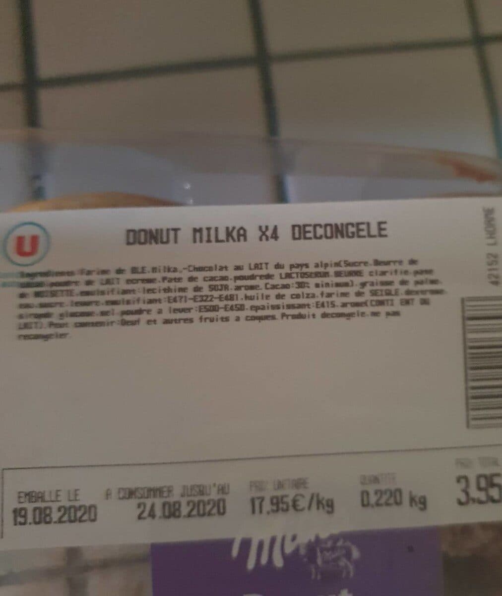 Milka Donut packshot