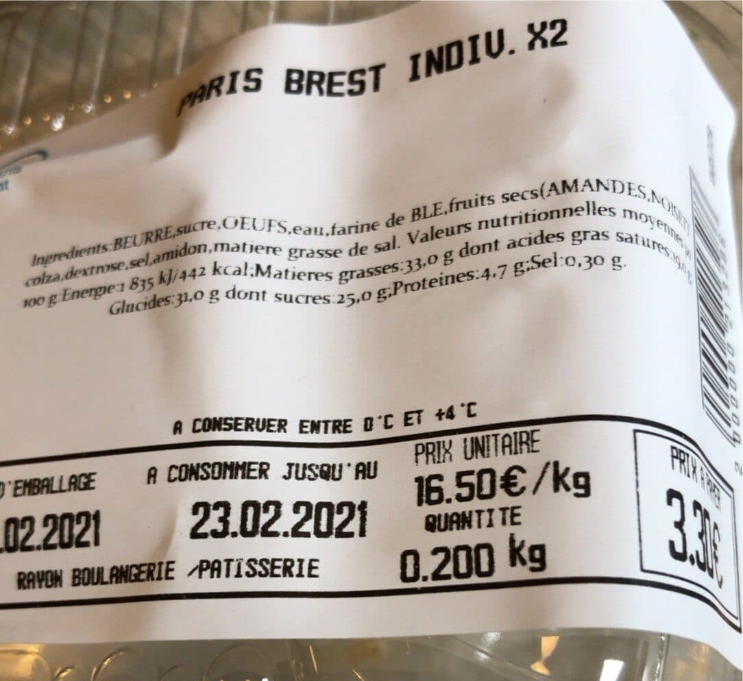 super u Paris brest packshot