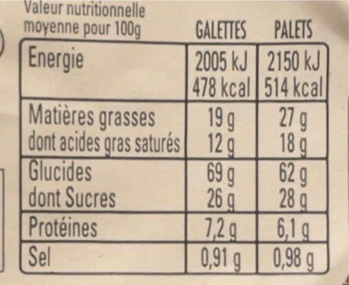 Bretagne Specialités Galettes et palais packshot